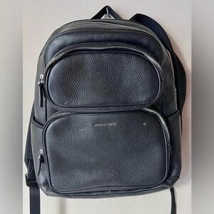 Michael Kors Cooper Pebbled Leather Utility Pocket Backpack‎